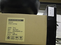 Waskom atm nederland zwart type terra afm. 400 x 400 x 155 mm met wastafelkraan type clou 250 - afbeelding 3 van  3