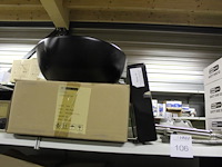 Waskom atm nederland zwart type terra afm. 400 x 400 x 155 mm met wastafelkraan type moza 71 - afbeelding 1 van  3