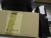 Waskom atm nederland zwart type terra afm. 400 x 400 x 155 mm met wastafelkraan type moza 71 - afbeelding 3 van  3