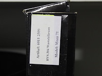 Waskom atm nederland zwart type terra afm. 400 x 400 x 155 mm met wastafelkraan type moza 71 - afbeelding 4 van  4