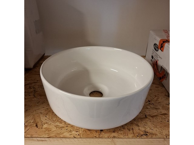 Waskom best design, sante, glans wit - afbeelding 3 van  5