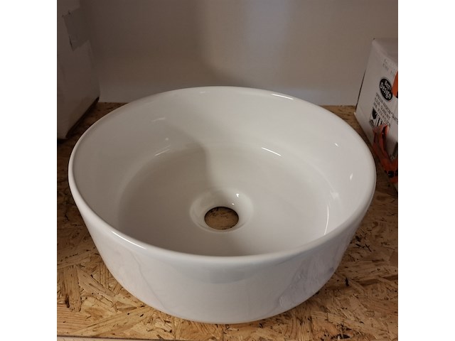 Waskom best design, sante, glans wit - afbeelding 4 van  5