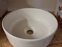 Waskom best design, sante, glans wit - afbeelding 4 van  5