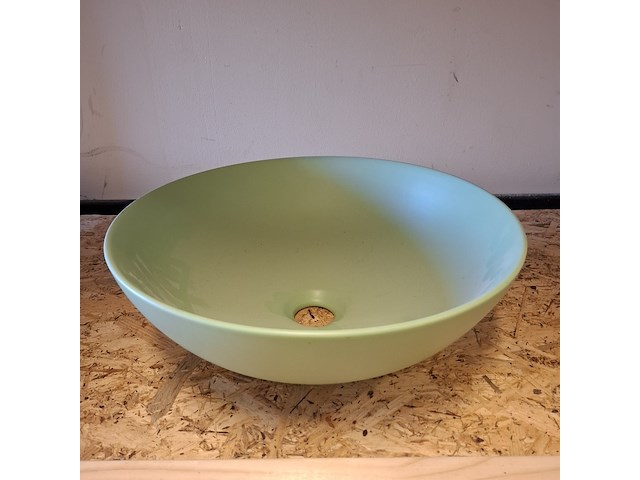 Waskom licht groen - afbeelding 2 van  4