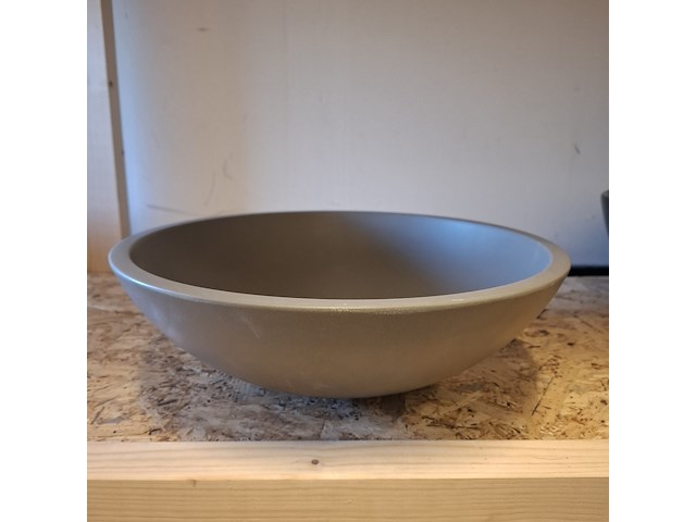 Waskom mat grijs - afbeelding 1 van  4