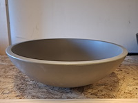 Waskom mat grijs - afbeelding 1 van  4