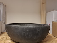 Waskom mat zwart - afbeelding 1 van  5