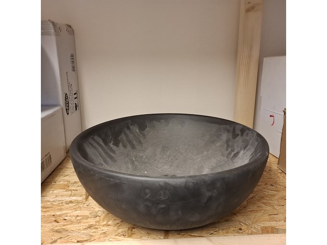 Waskom mat zwart - afbeelding 3 van  5