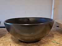 Waskom mat zwart - afbeelding 1 van  4