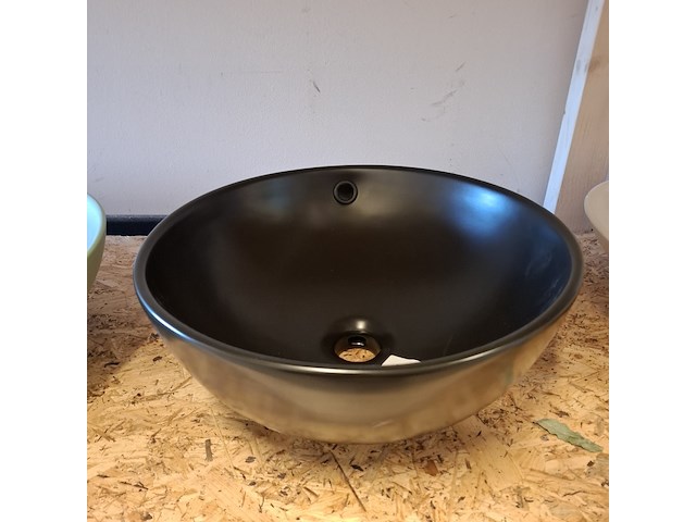 Waskom mat zwart - afbeelding 2 van  4