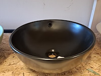 Waskom mat zwart - afbeelding 2 van  4