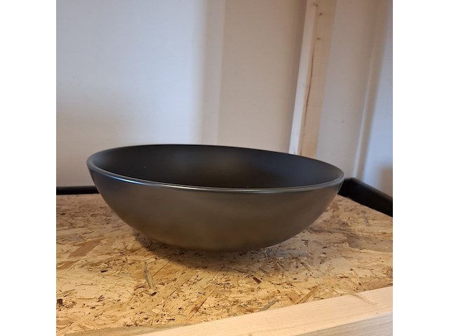 Waskom mat zwart - afbeelding 1 van  4