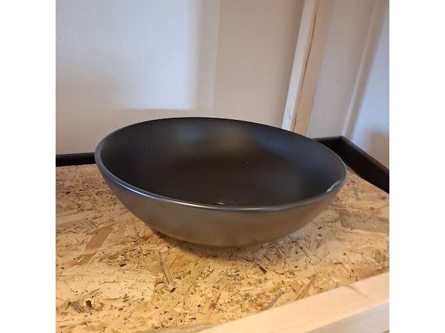 Waskom mat zwart - afbeelding 2 van  4