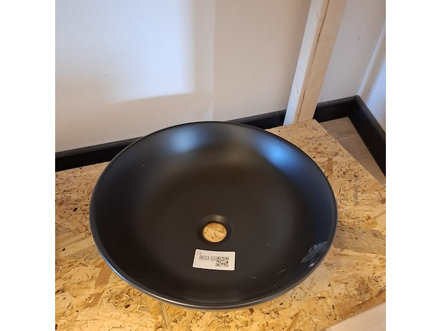 Waskom mat zwart - afbeelding 3 van  4