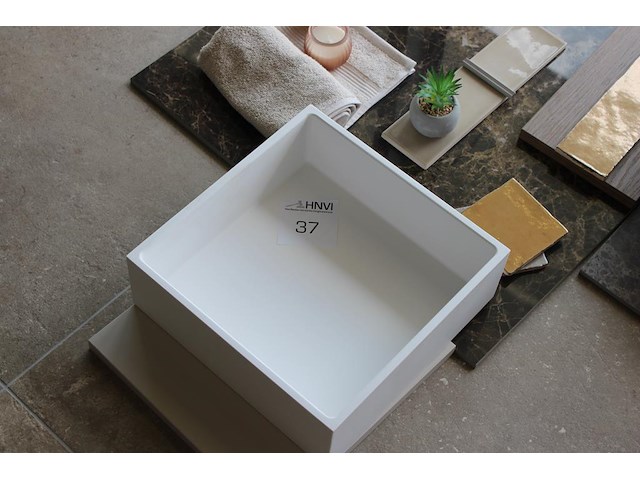 Waskom met afmeting 30 x 30 cm. - afbeelding 2 van  2