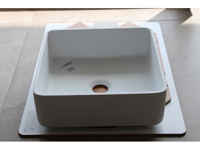 Waskom met afmeting 37 x 37 cm. - afbeelding 2 van  2