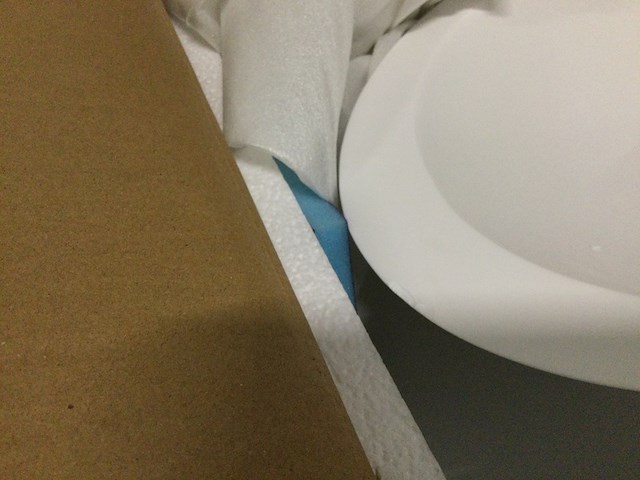 Waskom ovaal 59x35x11 cm wb, kim 36.4041, wit, bouwjaar zonder kraan - afbeelding 5 van  7