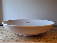 Waskom ovaal, mat wit - afbeelding 4 van  4