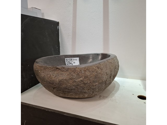Waskom riverstone, brons/antraciet - afbeelding 1 van  5