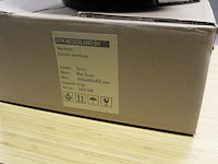 Waskom terra mat zwart. afmeting 400 x 400 x 155 mm. gewicht 8 kg. - afbeelding 3 van  3