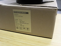 Waskom terra mat zwart. afmeting 400 x 400 x 155 mm. gewicht 8 kg. - afbeelding 3 van  3