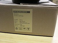 Waskom terra mat zwart. afmeting 400 x 400 x 155 mm. gewicht 8 kg. - afbeelding 3 van  3