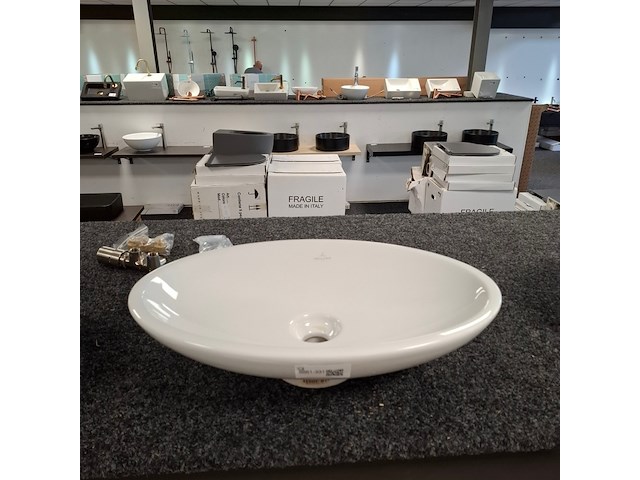 Waskom villeroy & boch, glans wit - afbeelding 3 van  5