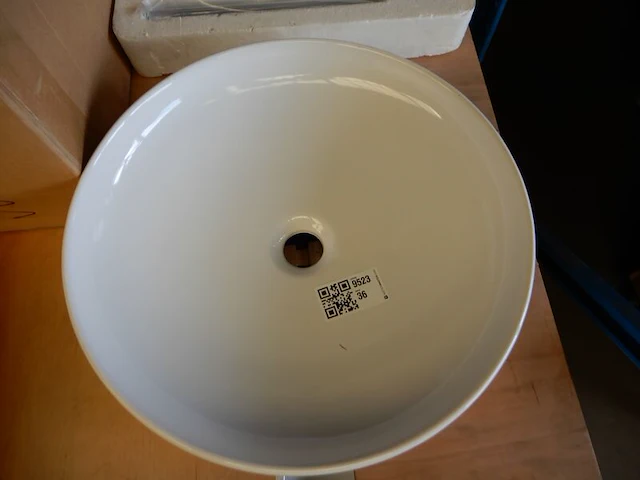 Waskom, wit, 43.5x10cm - afbeelding 3 van  3