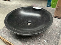 Waskom zwart 45cm - afbeelding 2 van  2