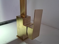 Waskom/keukenkraan goud geborsteld - afbeelding 3 van  5
