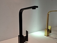 Waskom/keukenkraan mat zwart - afbeelding 1 van  4