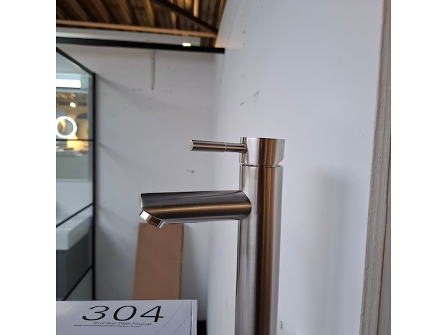 Waskomkraan 304, rvs geborsteld - afbeelding 2 van  4