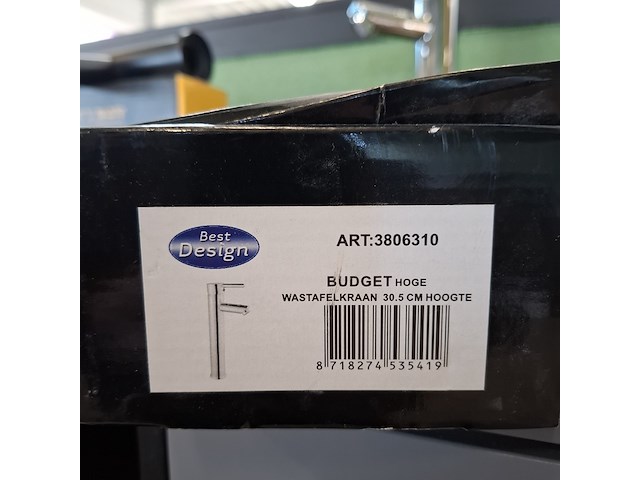 Waskomkraan best design, chroom - afbeelding 5 van  5