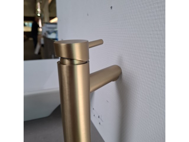 Waskomkraan, hoog model, goud geborsteld - afbeelding 3 van  4