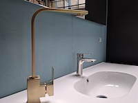 Waskomkraan, hoog model, goud geborsteld - afbeelding 2 van  6
