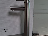 Waskomkraan, hoog model, rvs geborsteld - afbeelding 2 van  5