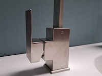 Waskomkraan, hoog model, rvs geborsteld - afbeelding 1 van  6