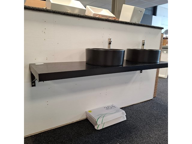 Waskommenset korver, black oak - afbeelding 4 van  11