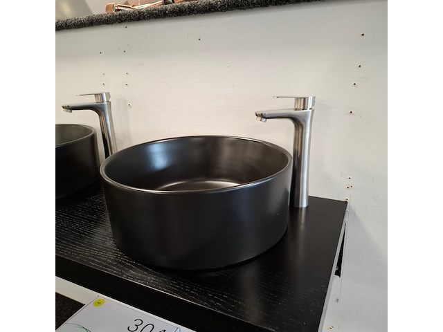 Waskommenset korver, black oak - afbeelding 8 van  11