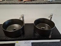 Waskommenset korver, black oak - afbeelding 9 van  11
