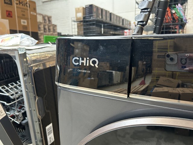 Wasmachine 10 kg ai smart energieklasse a, chiq, cw106581ax - afbeelding 3 van  6