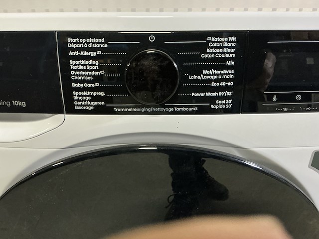 Wasmachine 10 kg hisense , wf5v144bw/blx, wit - afbeelding 4 van  6
