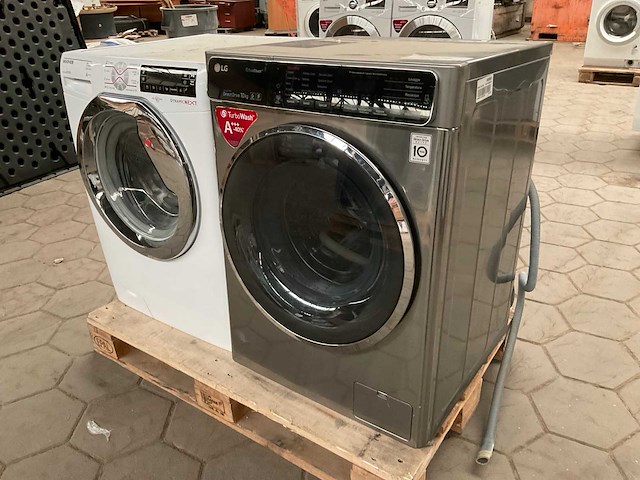 Wasmachine 1x lg 1x hoover (2x) - afbeelding 1 van  7