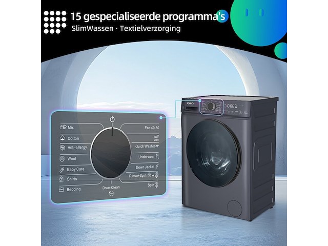 Wasmachine 7 kg ai smart energieklasse a chiq, cw07123863ax - afbeelding 3 van  7