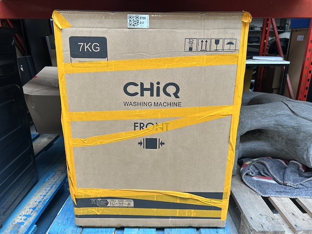 Wasmachine 7 kg ai smart energieklasse a, chiq, cw07123863ax - afbeelding 1 van  2