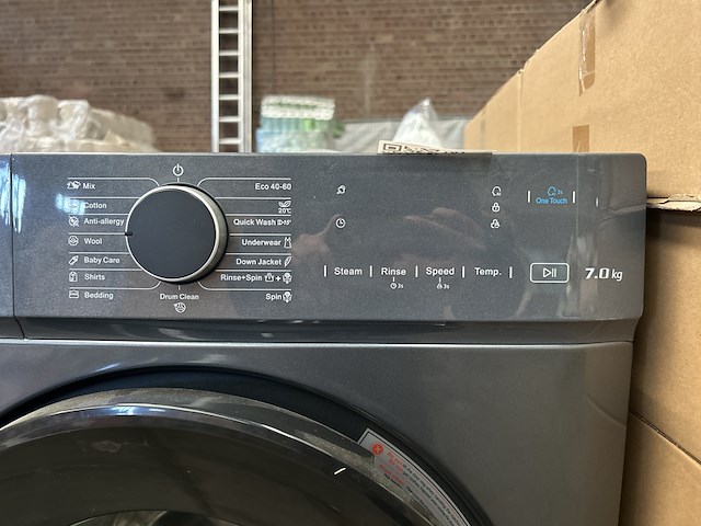Wasmachine 7 kg ai smart energieklasse a, chiq, cw07123863ax - afbeelding 2 van  7