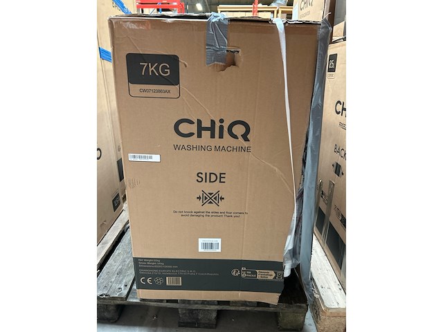Wasmachine 7 kg ai smart energieklasse a, chiq, cw07123863ax - afbeelding 2 van  3