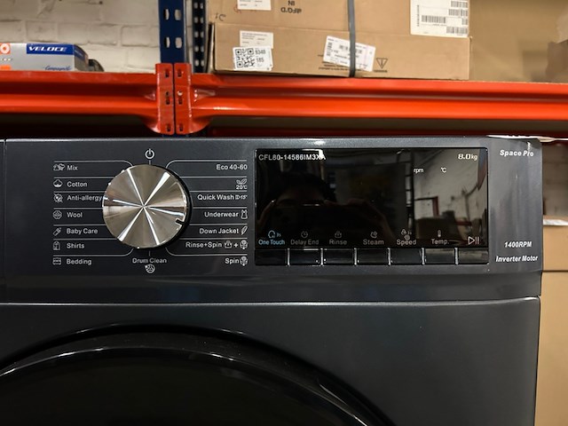 Wasmachine 8 kg ai smart energieklasse a, chiq, cfl80-14586im3xa - afbeelding 2 van  6