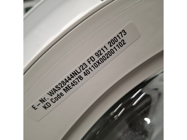 Wasmachine 8.0 kg, bosch logixx a+++, was28444nl - afbeelding 8 van  9