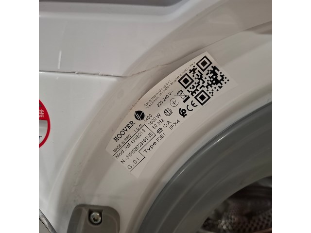 Wasmachine 8.0 kg, hoover h-wash 500 a+++, f3e1 - afbeelding 8 van  9